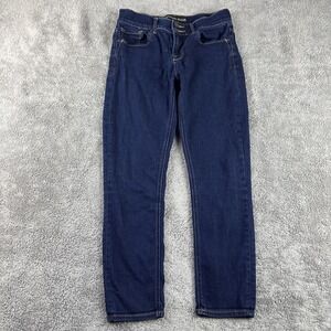 Express Jeans Womens 2 Blue Cropped Legging‎ Mia Mid-Rise Denim